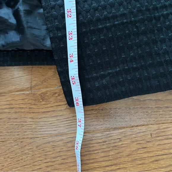 Ivanka Trump Textured Black Blazer with 3/4 Length Sleeves - Picture 7 of 7